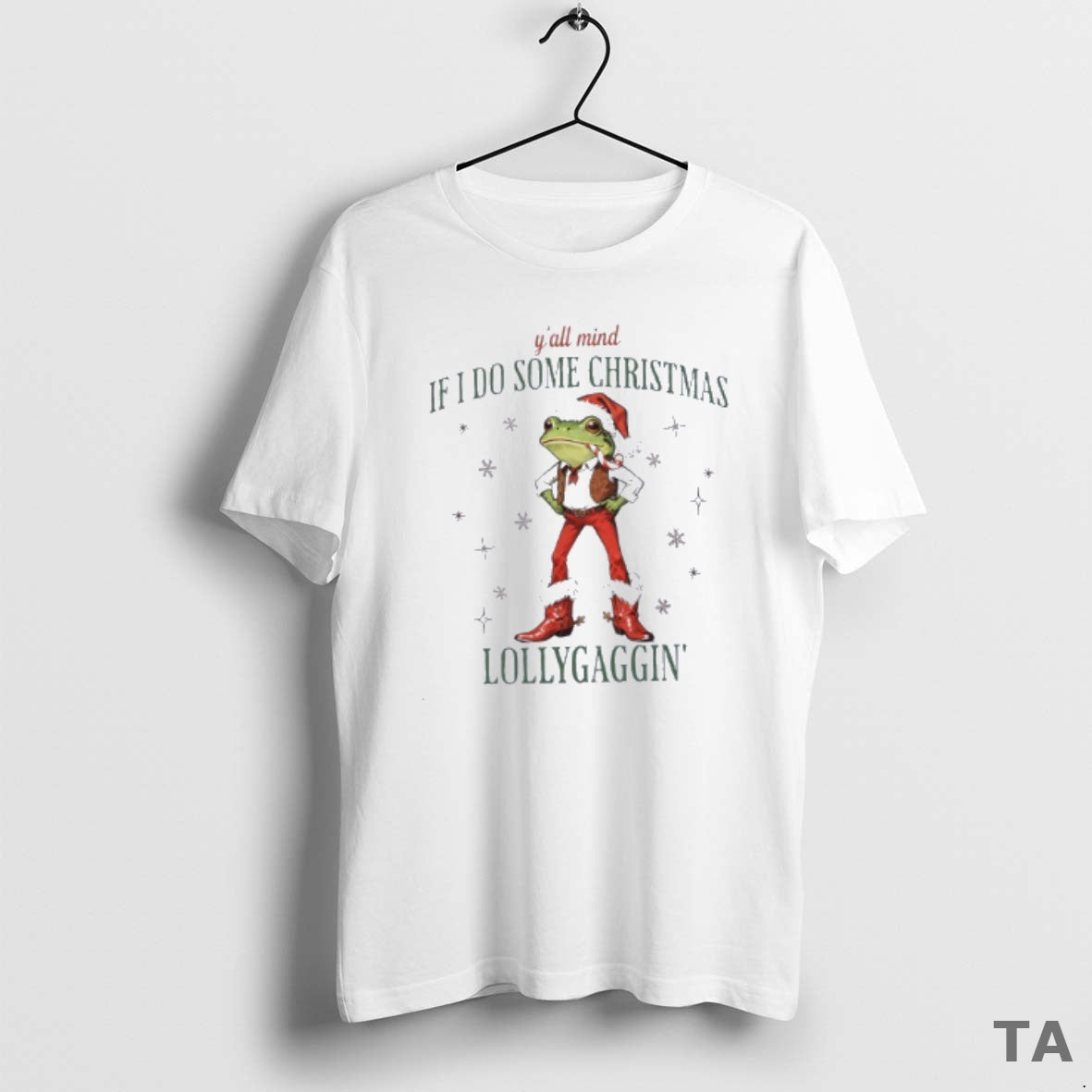 Top Frog Yall Mind If I Do Some Lollygaggin Christmas T Shirt Sweater Hoodie, Sweatshirt | WearSparks.com