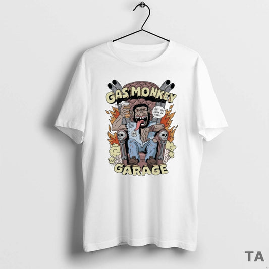 Top Gas Monkey Garage Get You Some Of That King Of Chaos T Shirt Sweater Hoodie, Sweatshirt | WearSparks.com