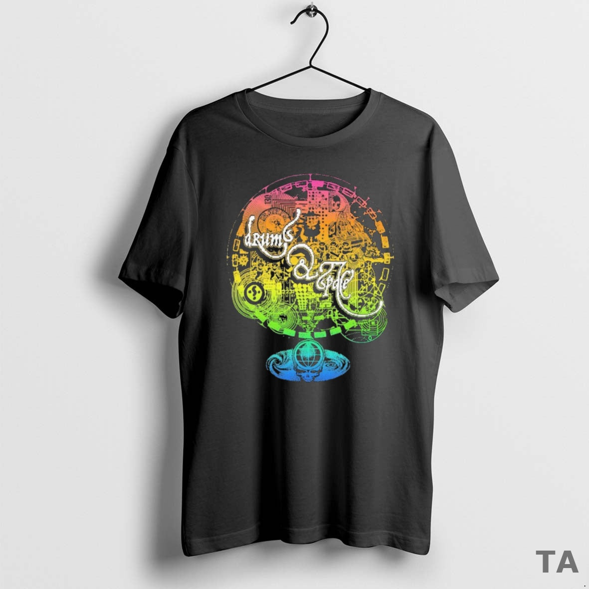 Top Grateful Dead Drums Space Rainbow Gradient T Shirt Sweater Hoodie, Sweatshirt | WearSparks.com