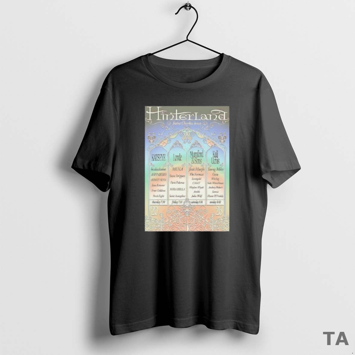 Top Hinterland Jul 30 Aug 2 2026 Avenue Of The Saints In St Charles Iowa T-Shirts, Hoodie, Sweatshirt | WearSparks.com