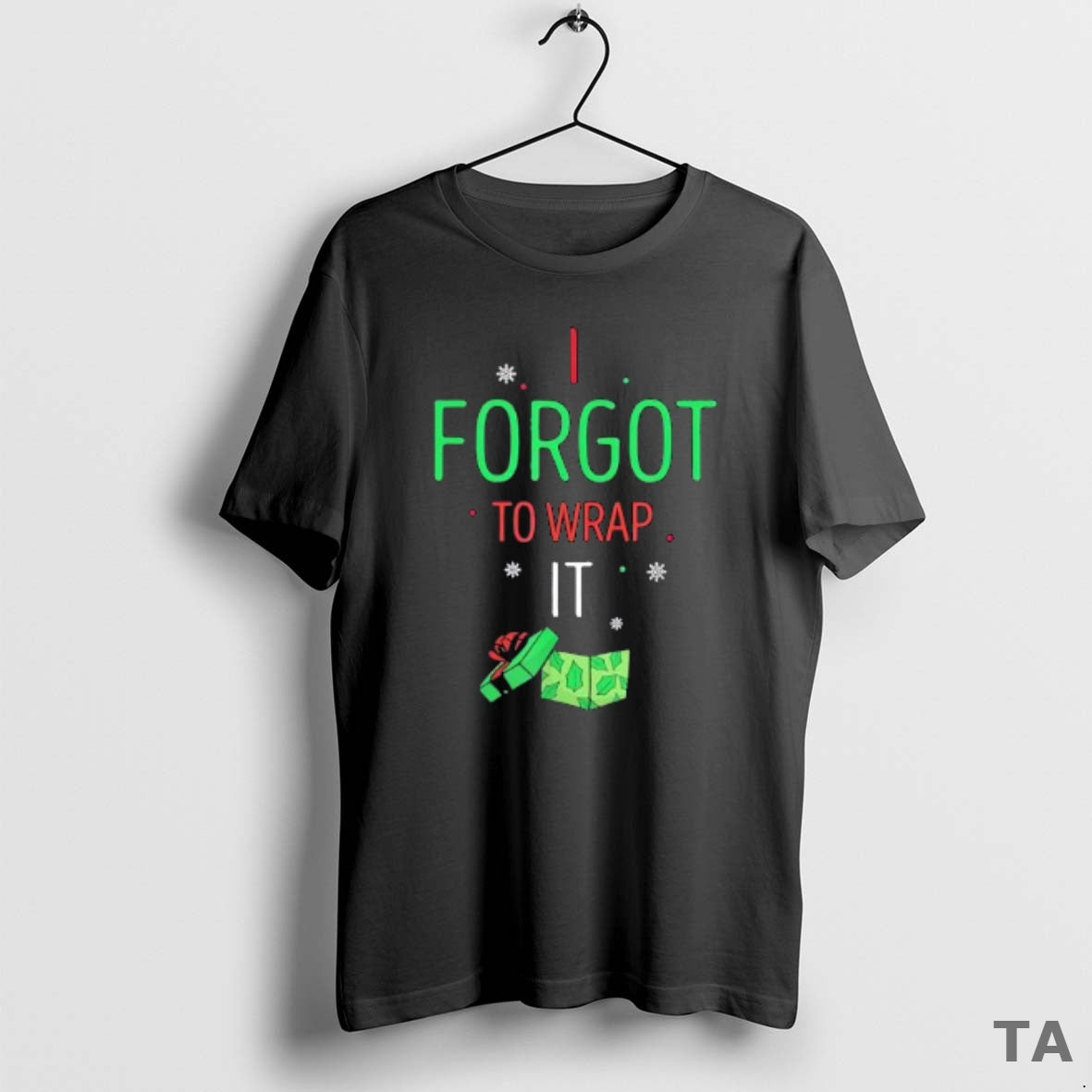 Top I Forgot To Wrap It Moment Christmas Gift Box T Shirt Sweater Hoodie, Sweatshirt | WearSparks.com