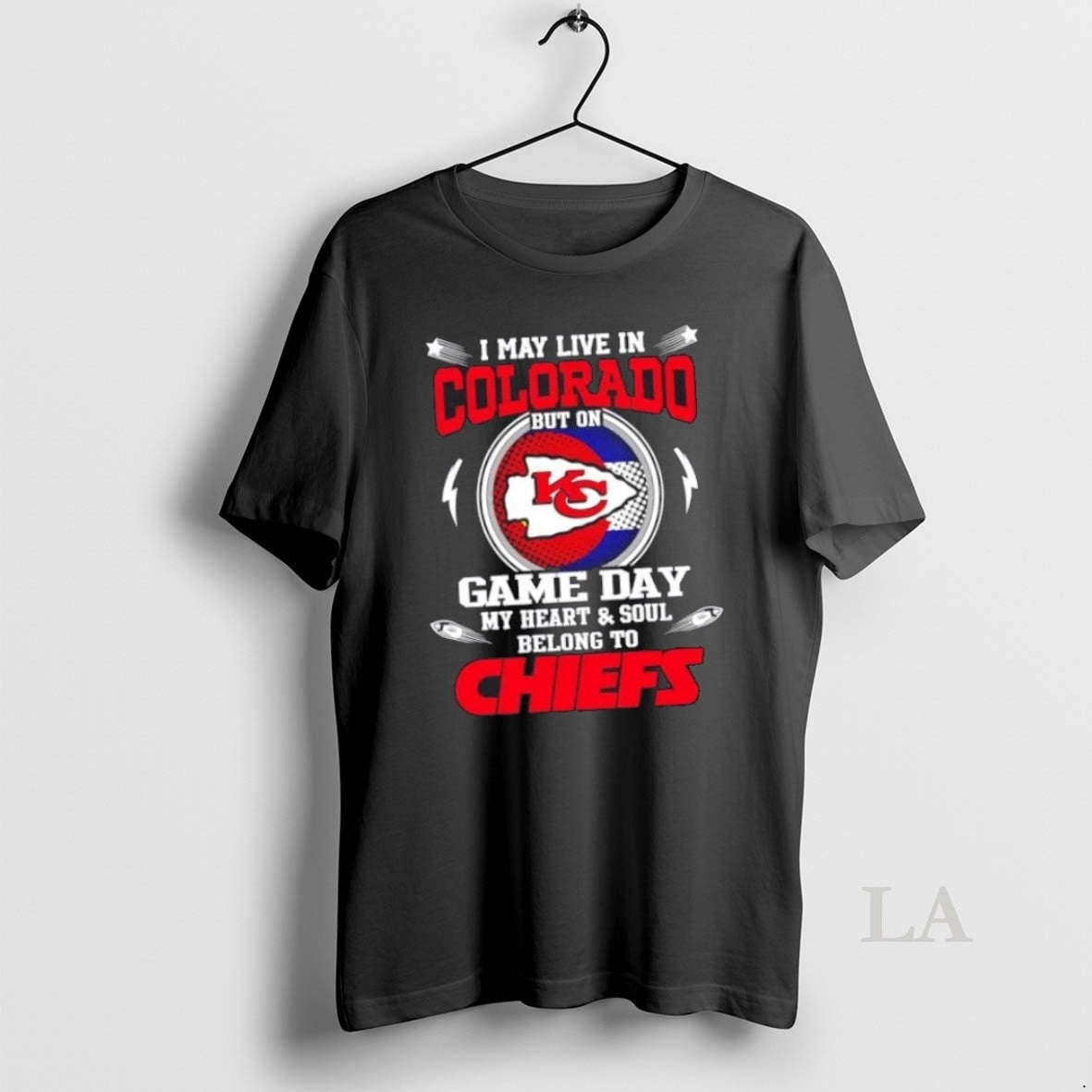 Top I May Live In Colorado But On Game Day My Heart And Soul Belongs