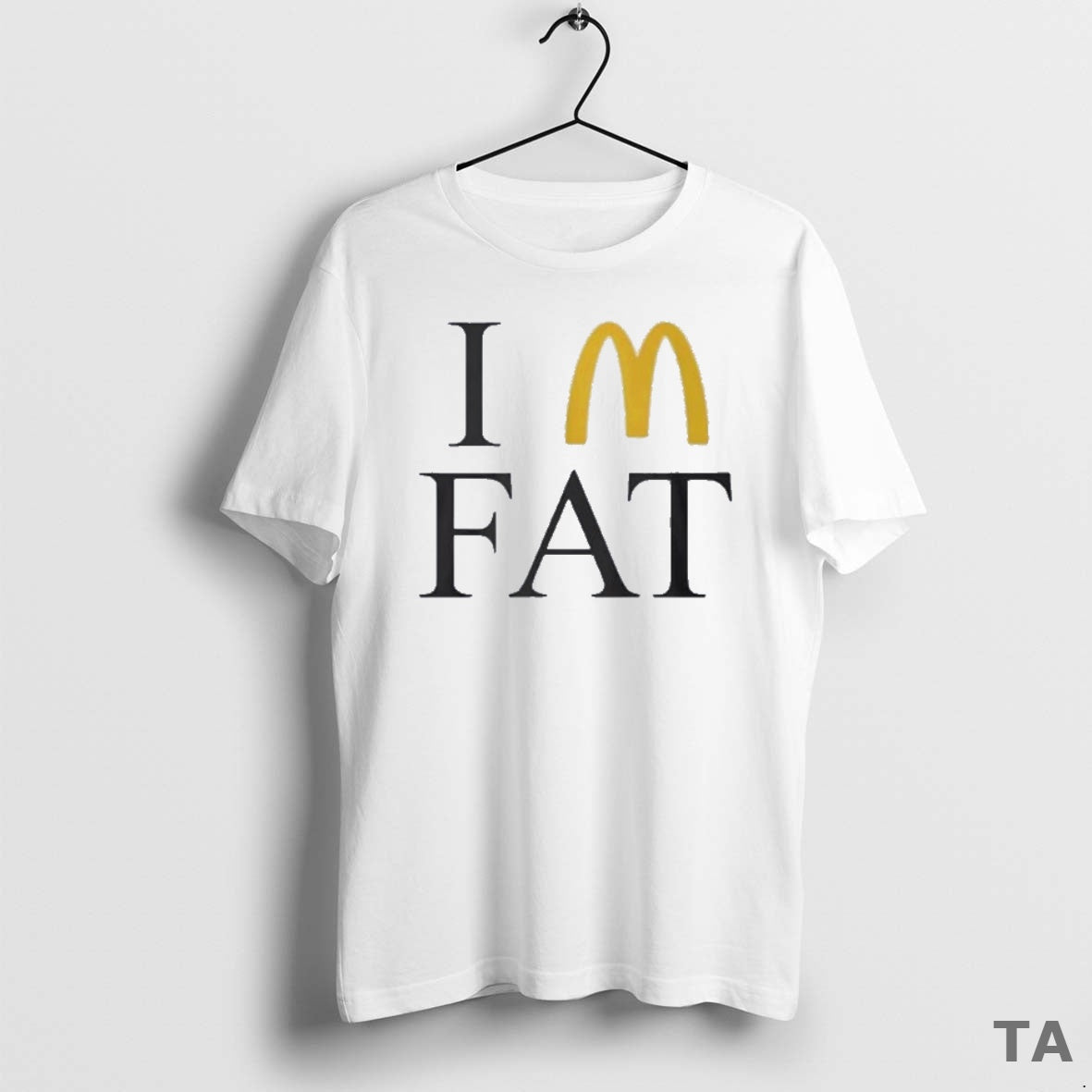 Top Im Fat Mcdonalds Logo T Shirt Sweater Hoodie, Sweatshirt | WearSparks.com