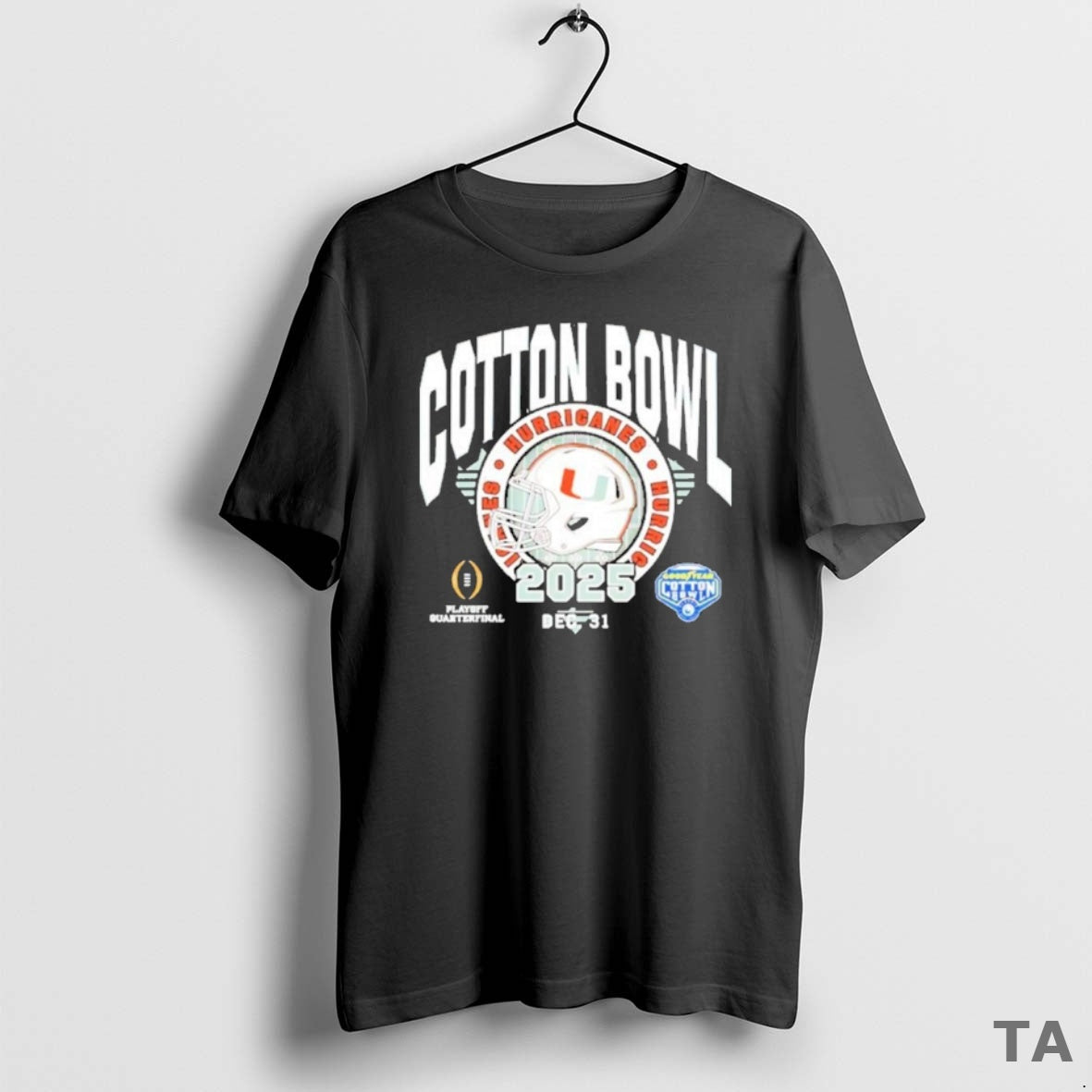 Top Miami 2025 Cotton Bowl Dec 31 T Shirt Sweater Hoodie, Sweatshirt | WearSparks.com