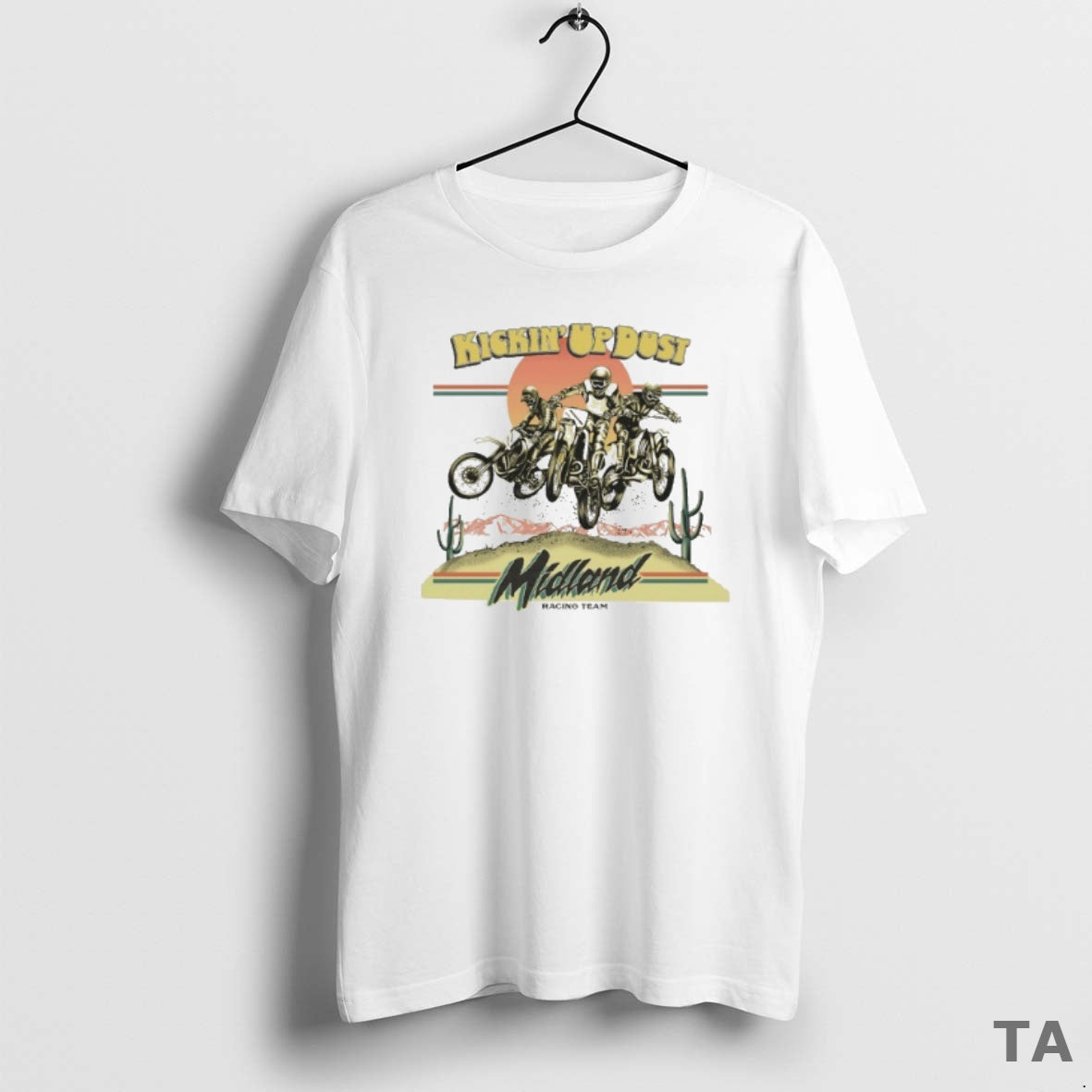 Top Midland Racing Team Kickin Up Dust Cactus T Shirt Sweater Hoodie, Sweatshirt | WearSparks.com
