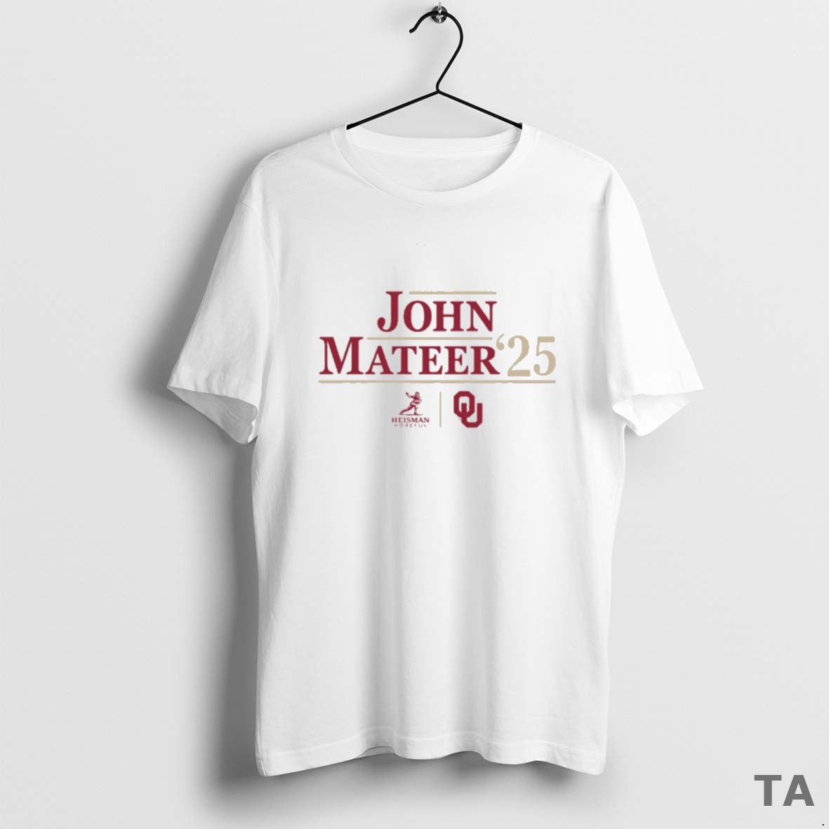 Top Oklahoma Sooners Ncaa Football John Mateer 25 Heisman Campaign T Shirt Sweater Hoodie, Sweatshirt | WearSparks.com