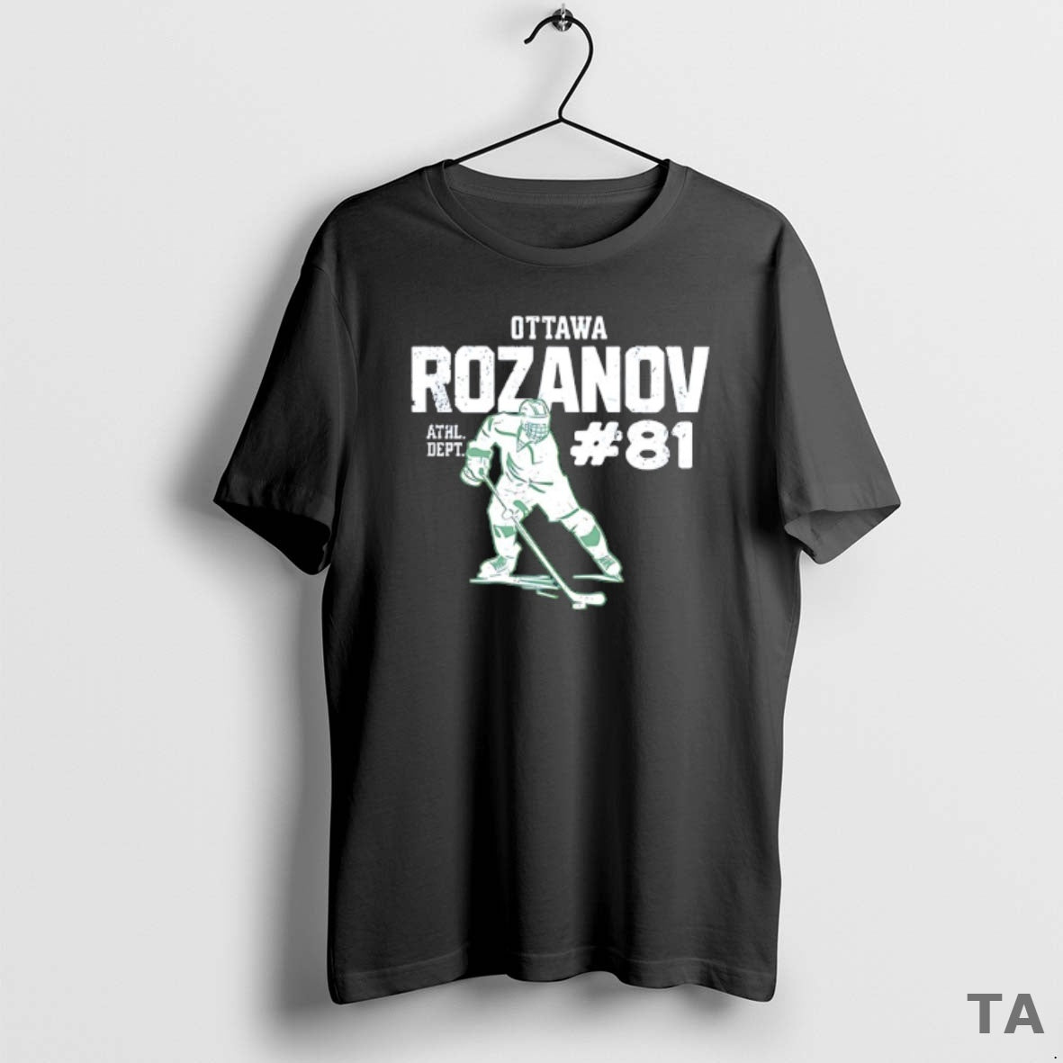 Top Ottawa Rozanov 81athl Dept Ice Hockey T Shirt Sweater Hoodie, Sweatshirt | WearSparks.com