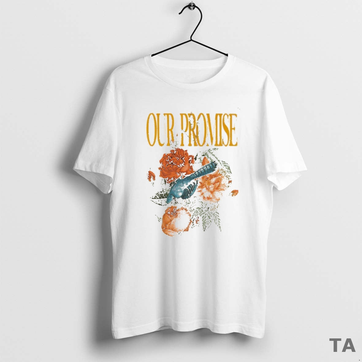 Top Our Promise Floral Bird T Shirt Sweater Hoodie, Sweatshirt | WearSparks.com