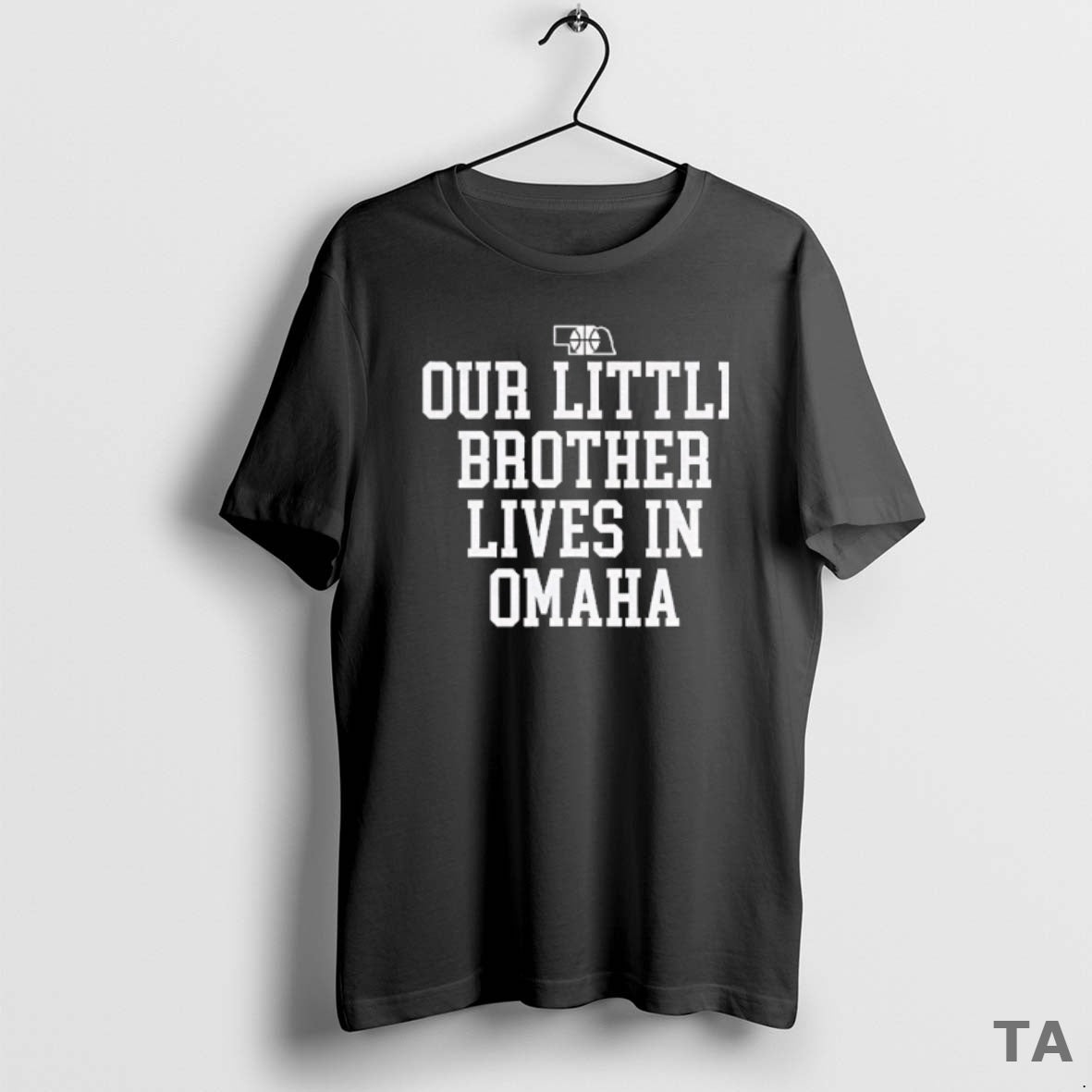 Top Our Little Brother Lives In Omaha T Shirt Sweater Hoodie, Sweatshirt | WearSparks.com