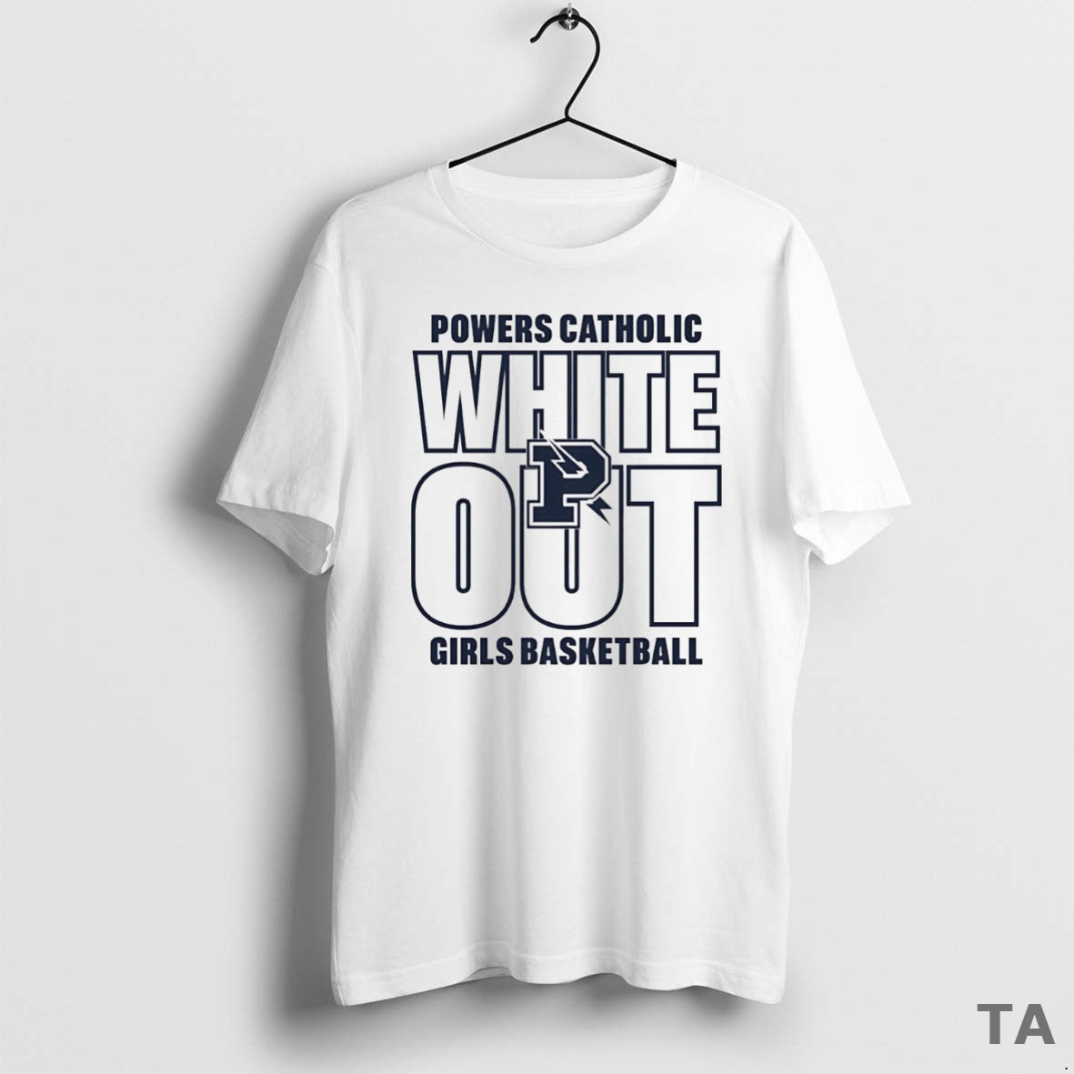 Top Powers Catholic Girls Basketball White Out T Shirt Sweater Hoodie, Sweatshirt | WearSparks.com