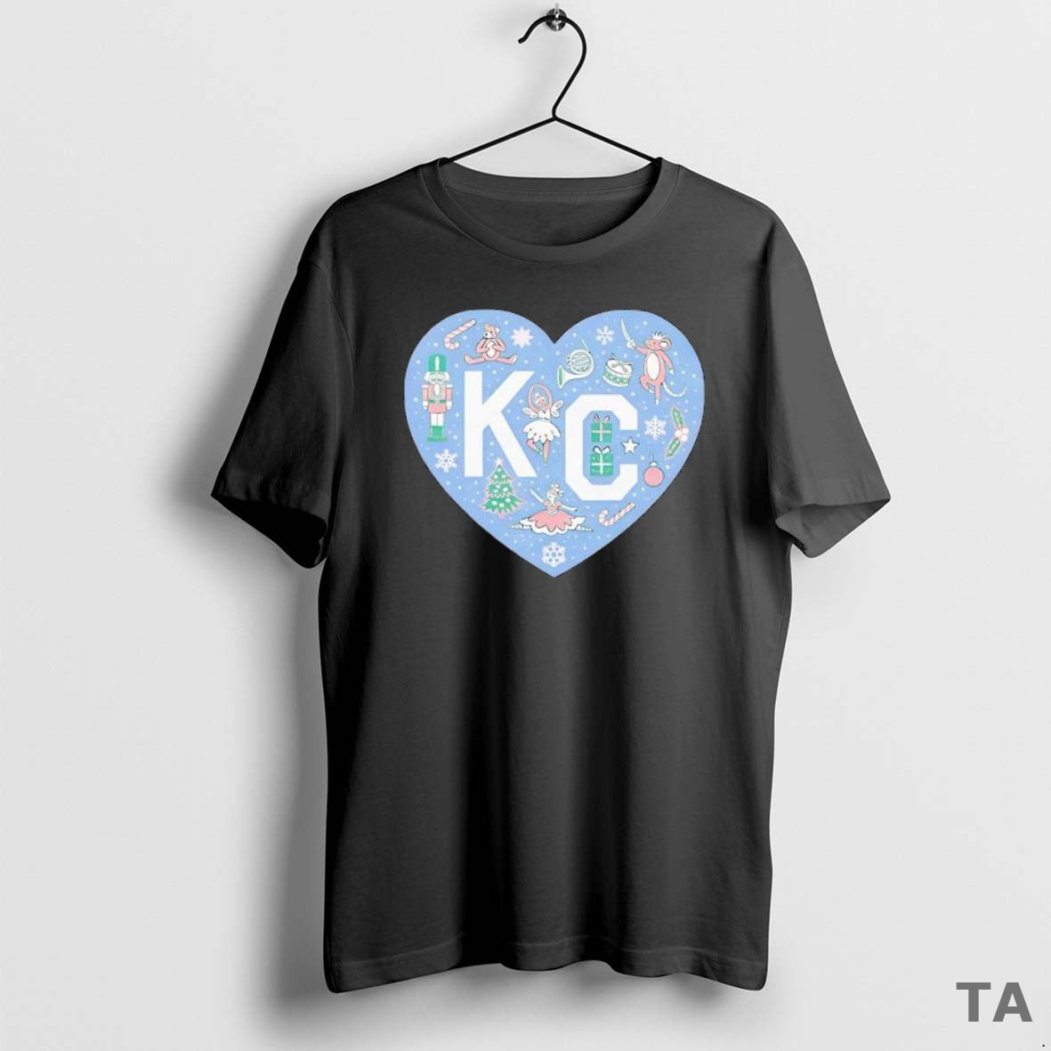 Top Premium Kc Ballet Nutcracker Heart T Shirt Sweater Hoodie, Sweatshirt | WearSparks.com