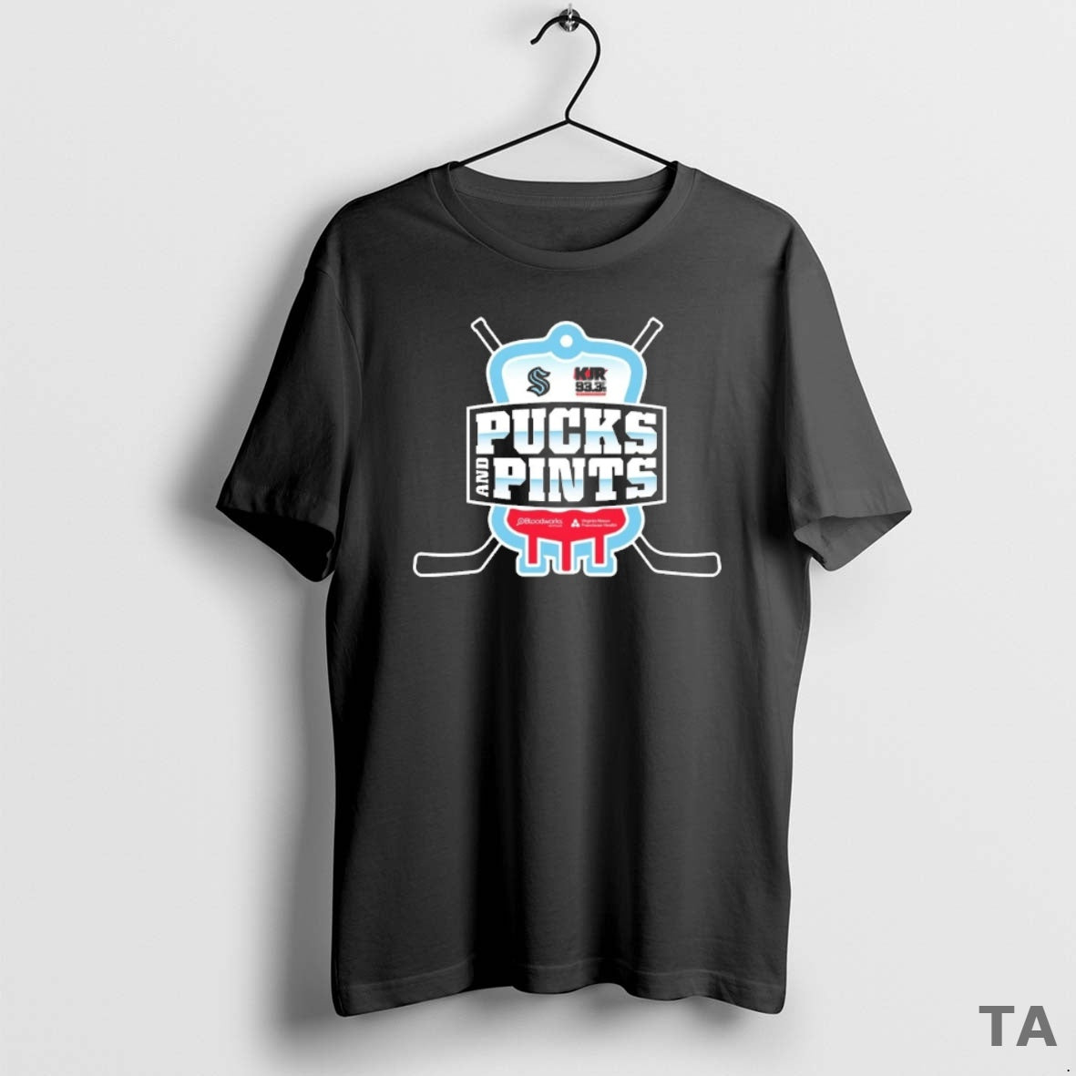 Top Pucks And Pints Seattle Kraken Kjr 93 T Shirt Sweater Hoodie, Sweatshirt | WearSparks.com
