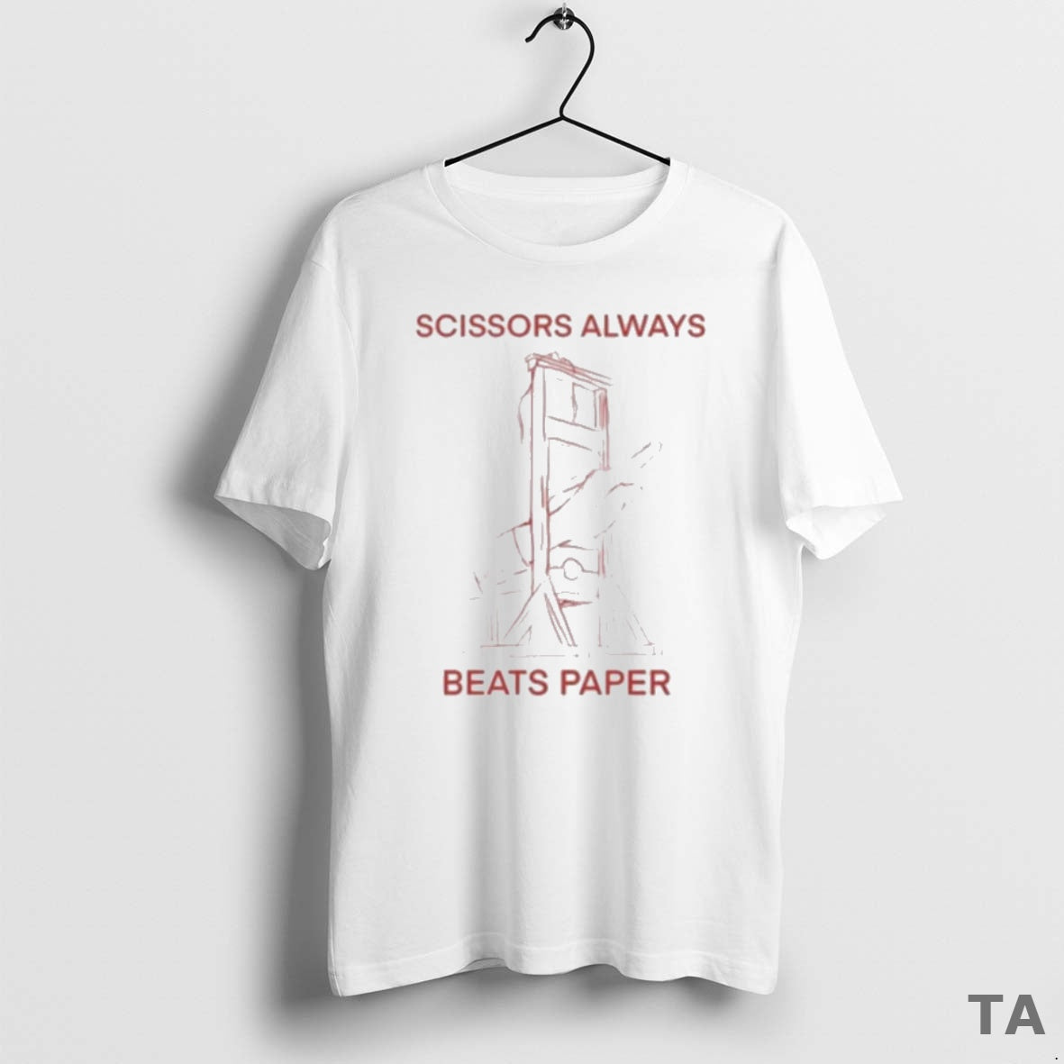 Top Scissors Always Beats Paper T Shirt Sweater Hoodie, Sweatshirt | WearSparks.com