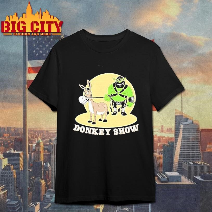 Top Shrek Donkey Show Cartoon Shirt