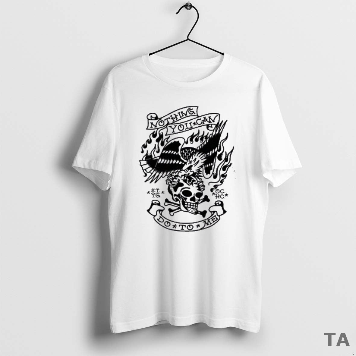 Top Stick To Your Guns Nothing You Can Do To Me Skull Eagle T-Shirts, Hoodie, Sweatshirt | WearSparks.com