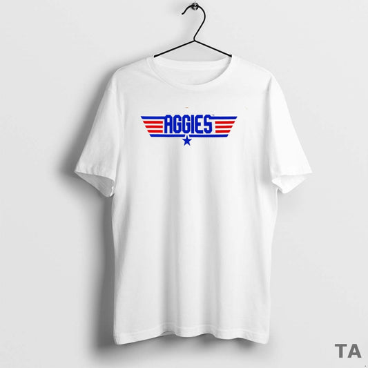 Top Texas A And M Aggies X Top Gun Logo Parody Circle T Shirt Sweater Hoodie, Sweatshirt | WearSparks.com
