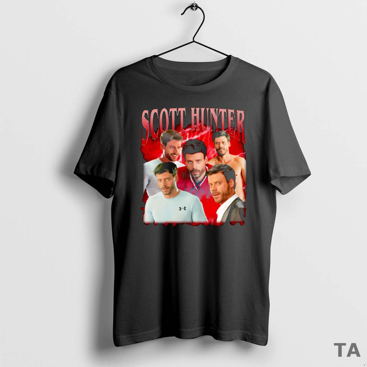 Top Vintage Scott Hunter T Shirt Sweater Hoodie, Sweatshirt | WearSparks.com