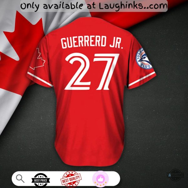 Toronto Blue Jays City 2025 Canada Day Baseball Jersey Shirt