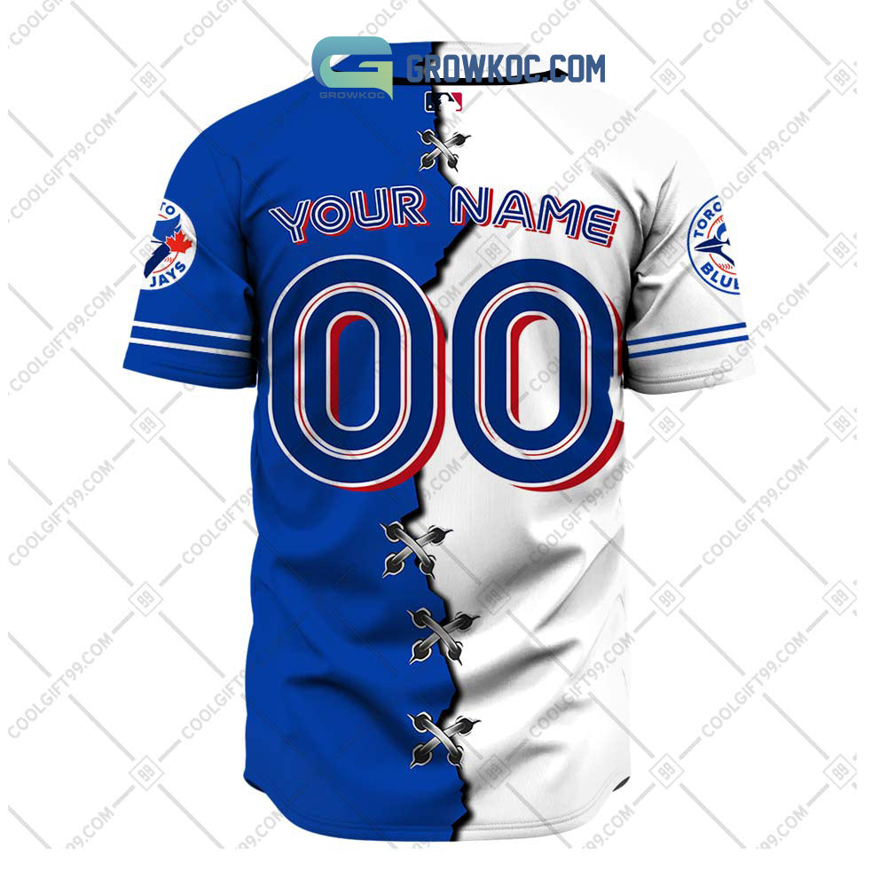 Toronto Blue Jays MLB Personalized Mix Baseball Jersey