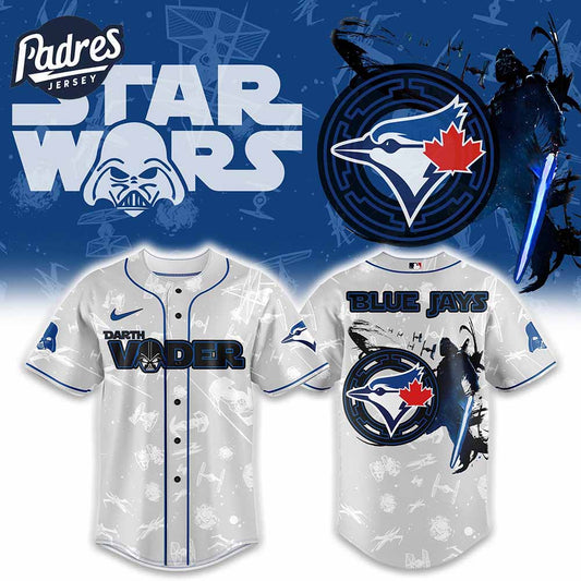 Toronto Blue Jays MLB x Darth Vader Is Anakin Baseball Jersey - Padres Jersey Oasis: Elevate Your Baseball Style Game...