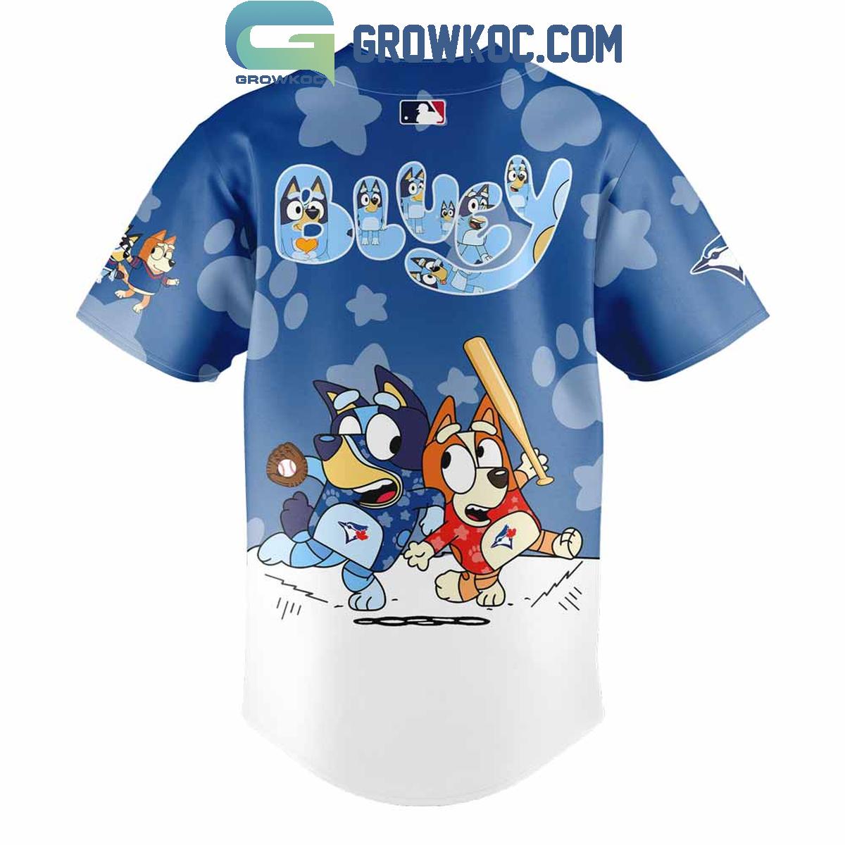 Toronto Blue Jays x Bluey and Bingo Baseball Jersey
