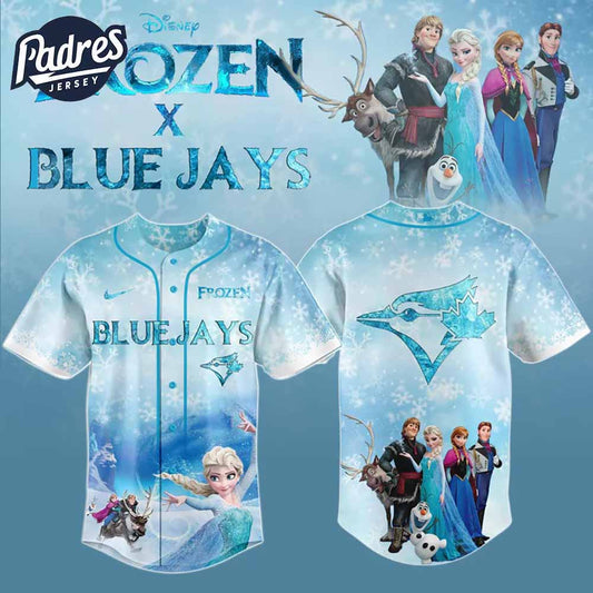 Toronto Blue Jays x Frozen Baseball Jersey 2025 - Padres Jersey Oasis: Elevate Your Baseball Style Game T-Shirts, Hoodie,...