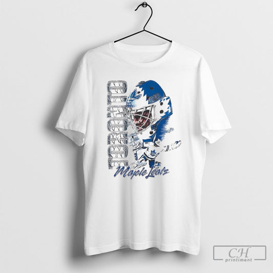 Toronto Maple Leafs Ovo X Nhl Heather Gray Retro Graphic