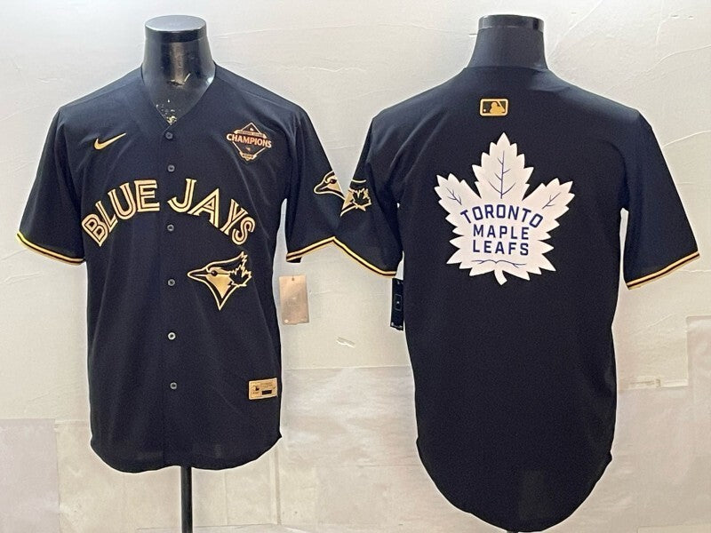 Toronto Blue Jays Blue Jays Gold Text Style 2