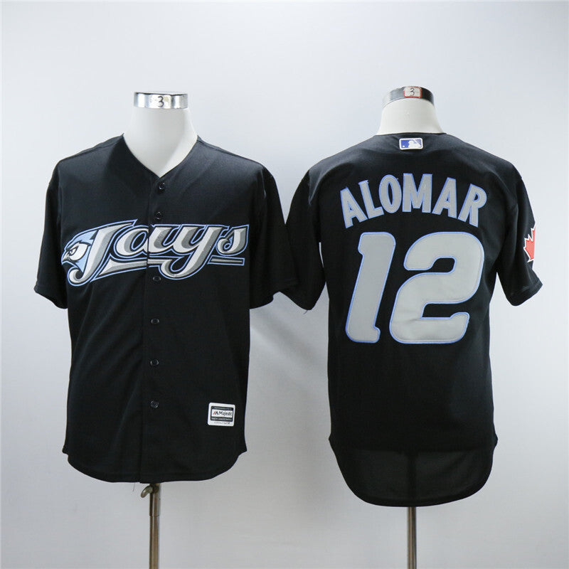 Toronto Blue Jays #12 Blue Jays 12 Black 2008 Inverted Fan Edition