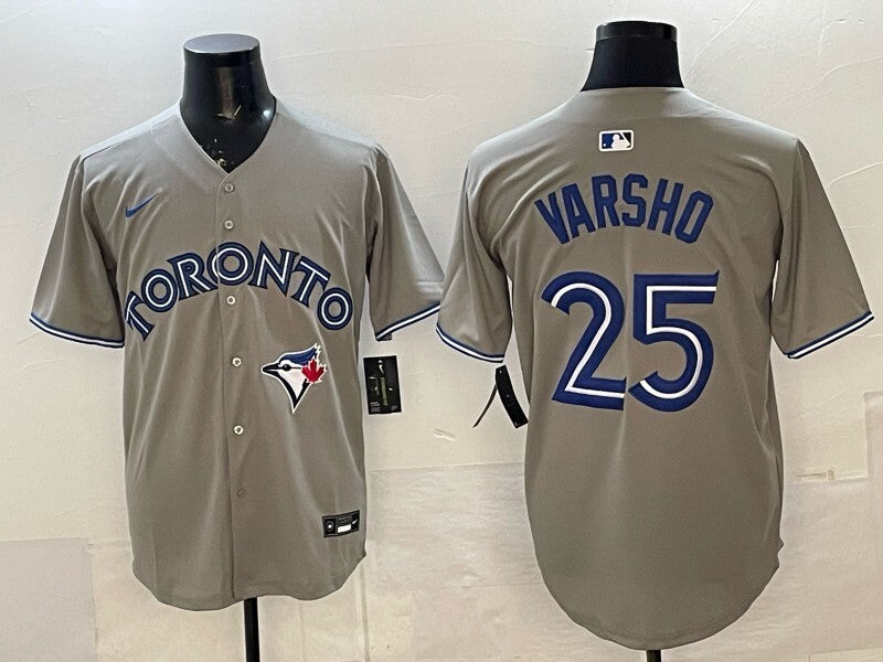 Toronto Blue Jays #25 Daulton Varsho Blue Jays Adult Style 8