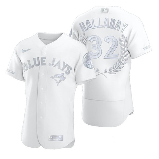 Toronto Blue Jays #32 Roy Halladay Style 1