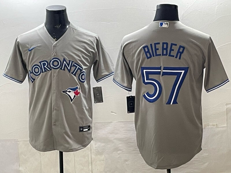 Toronto Blue Jays #57 Trent Thornton Blue Jays Adult Style 6