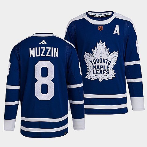 Toronto Maple Leafs #8 jake-muzzin-blue-2022reverse-retro-2.0-authentic-primegreen-jersey