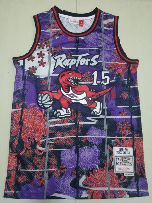 Toronto Raptors #15 Vince Carter Raptors 15 Limited Red s-xxl Style 2