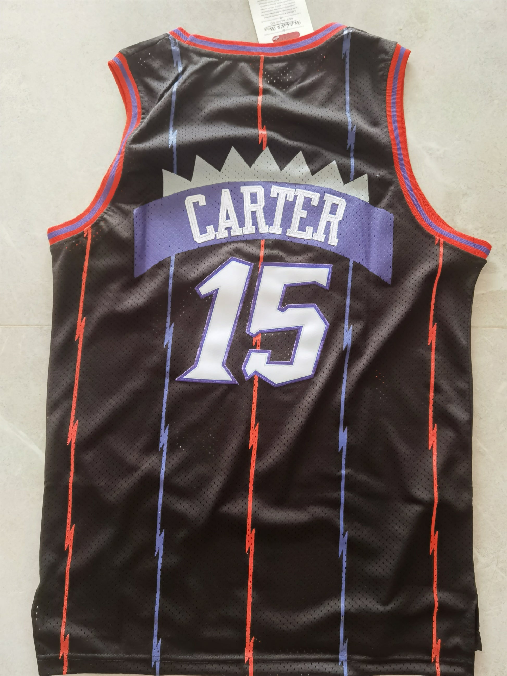 Toronto Raptors #15 Vince Carter Raptors 15 # Black Big Dragon Classic Retro Limited Edition Jersey Style 1