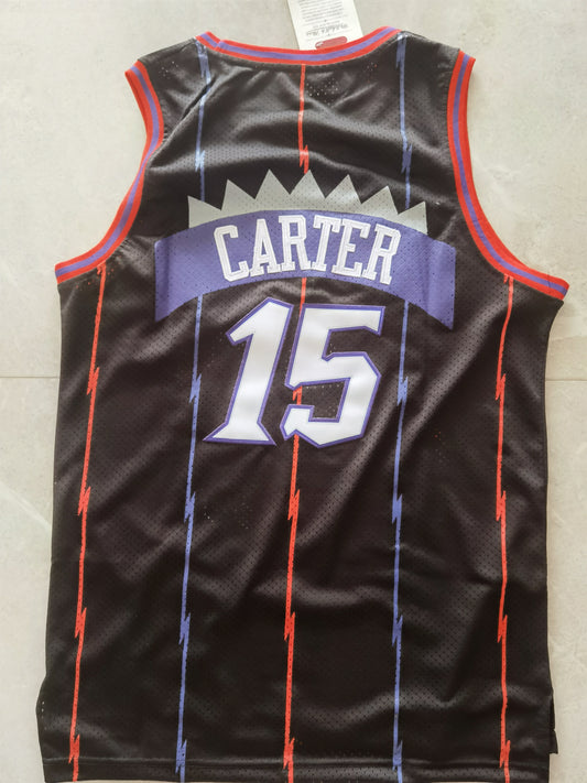 Toronto Raptors #15 Vince Carter Raptors 15 # Black Big Dragon Classic Retro Limited Edition Jersey Style 1