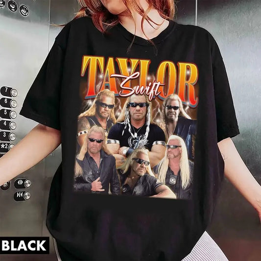 Trailer Swift Dog The Bounty Hunter Shirt, 90's Bootleg Shirt, Funny Hoodie, Unhinged Shirt Sweatshirt | WearSparks.com