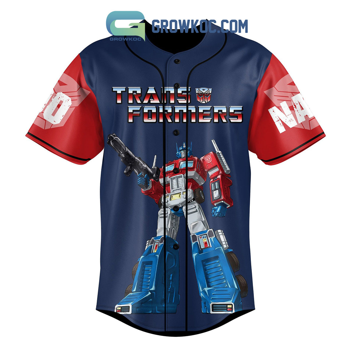 Transformers Freedom Is The Right Personalized Baseball Jersey