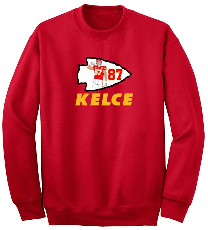 Travis Kelce Kansas City Chiefs Logo Sweatshirt T-Shirts, Hoodie | WearSparks.com
