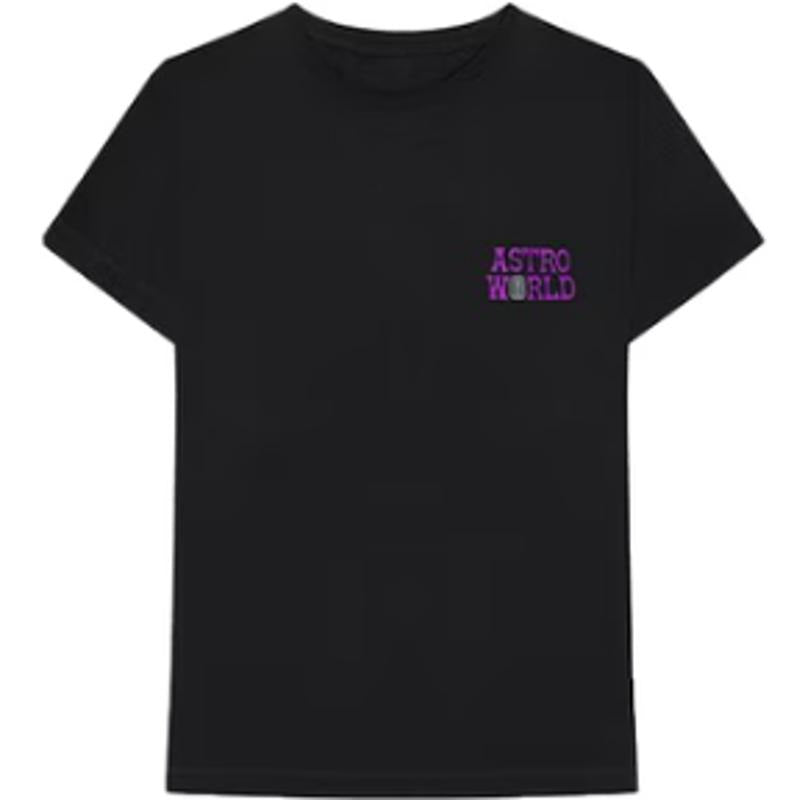 Travis Scott Astroworld RIP DJ Screw Tee Black (83665-104) Men's Size M-XXL Hoodie, Sweatshirt | WearSparks.com