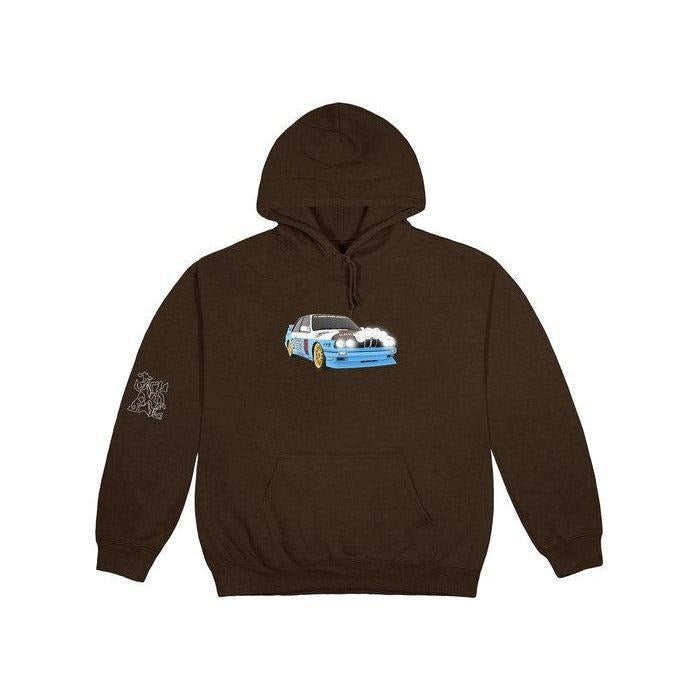 Travis Scott JACKBOYS Vehicle Hoodie Brown T-Shirts, Sweatshirt | WearSparks.com