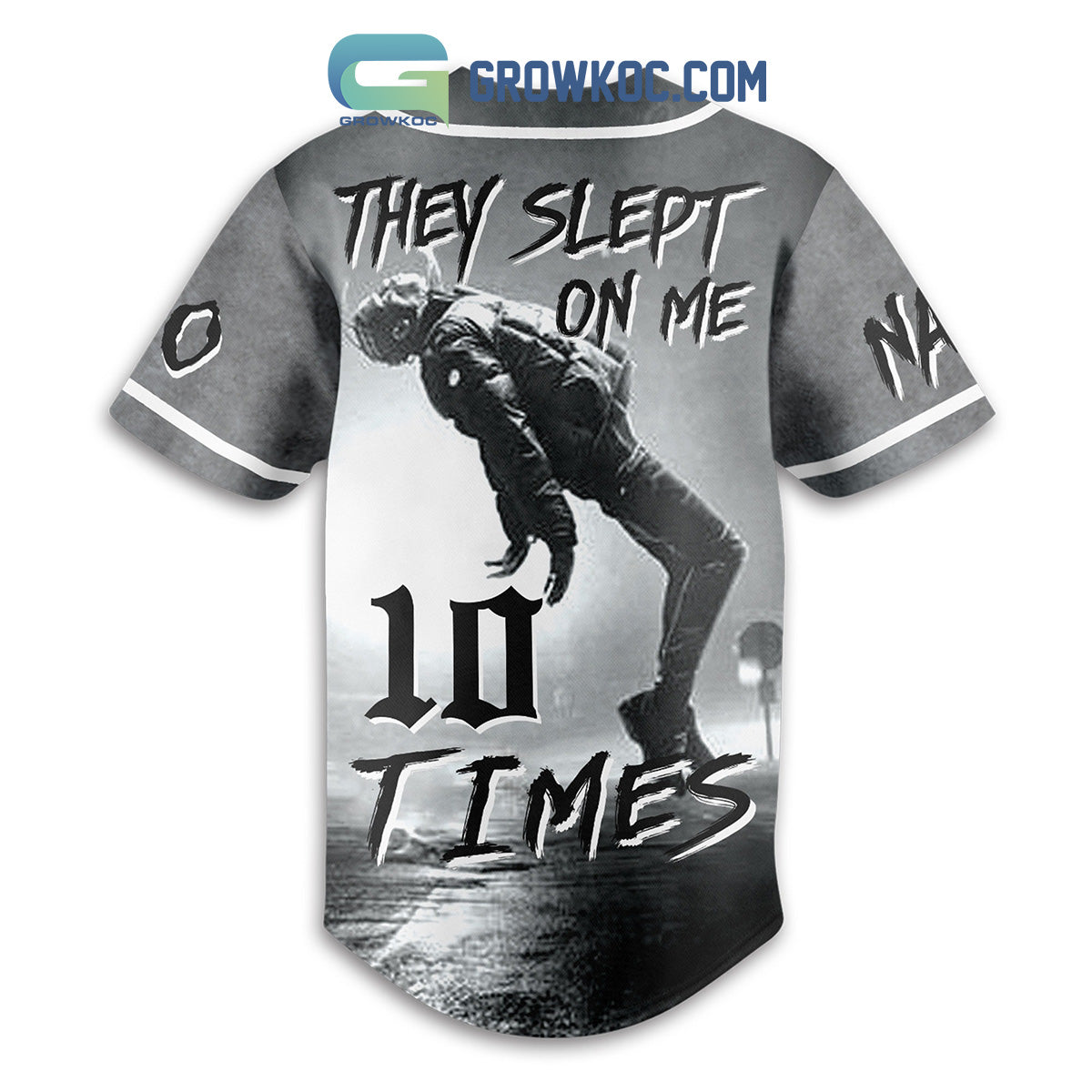 Travis Scott Sleep On Me 10 Times Love Personalized Baseball Jersey