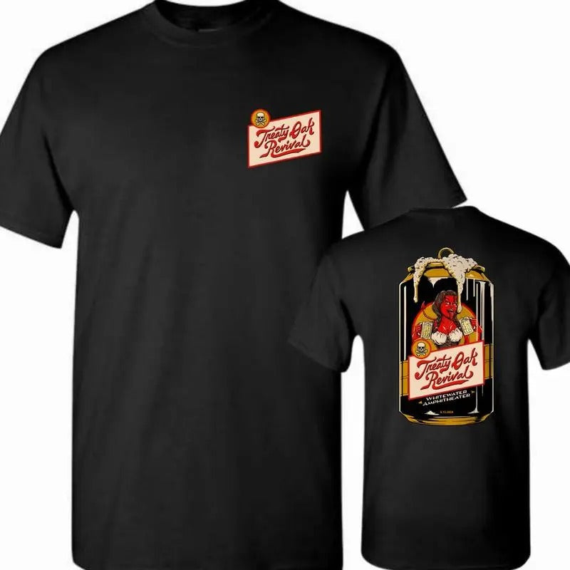 Treaty Oak Revival T-Shirt, Black Tee with Bold and Retro Graphic, Unisex T-Shirt for Music Lovers and Concert Goers,...