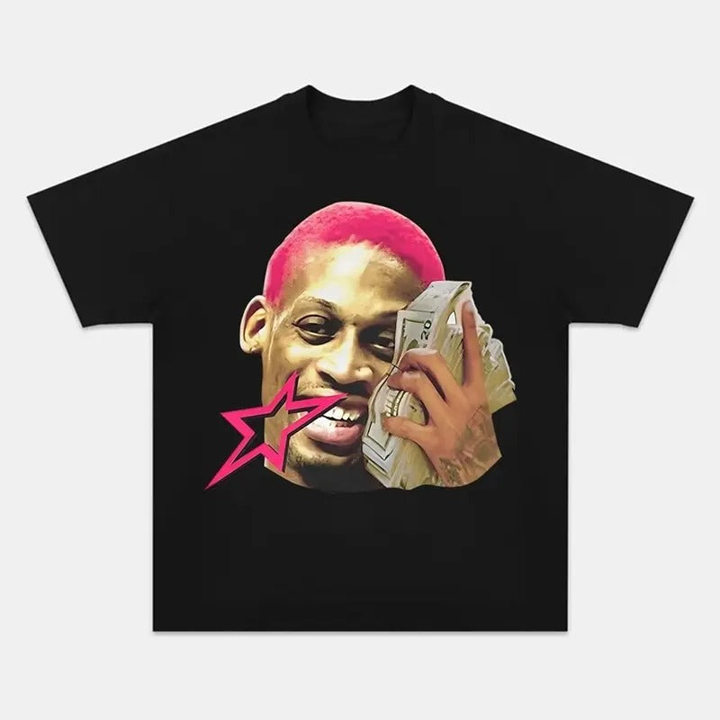 Trend Graphic Shirt Denis Pink Hair Hoodie, Sweatshirt | WearSparks.com