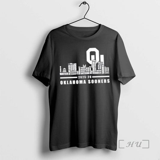 Trending 2025 26 Oklahoma Sooners Football All Names City Skyline T-Shirts, Hoodie, Sweatshirt | WearSparks.com