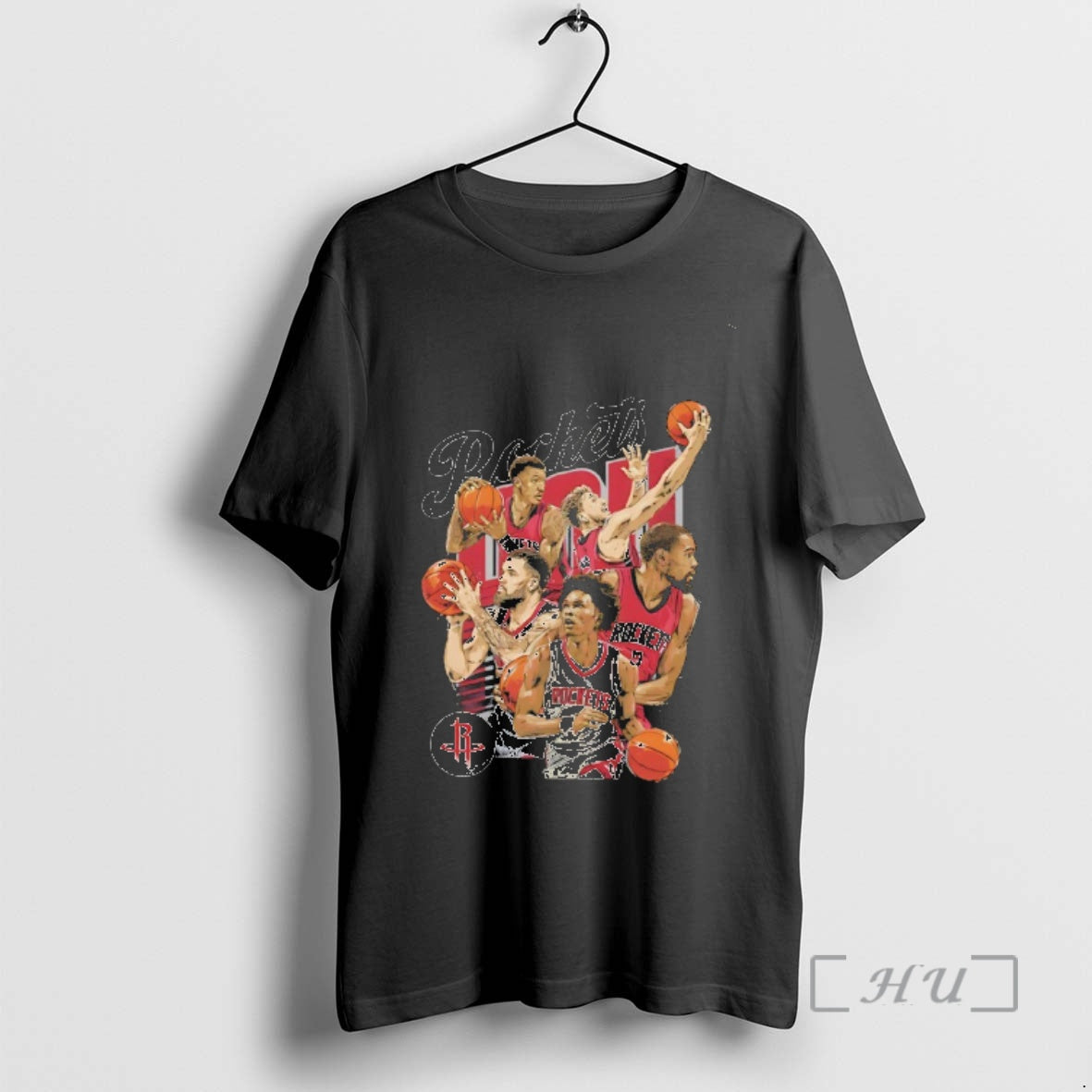 Trending 2025 Nba Houston Rockets Starting 5 Graphic T-Shirts, Hoodie, Sweatshirt | WearSparks.com