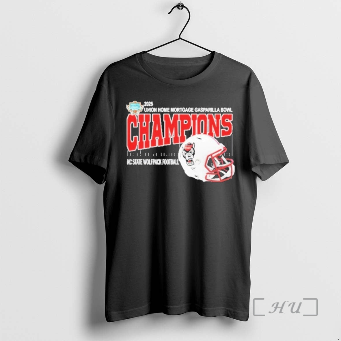 Trending 2025 Union Home Mortgage Gasparilla Bowl Champions Nc State Wolfpack Football Premium T Shirts Hoodie, Sweatshirt