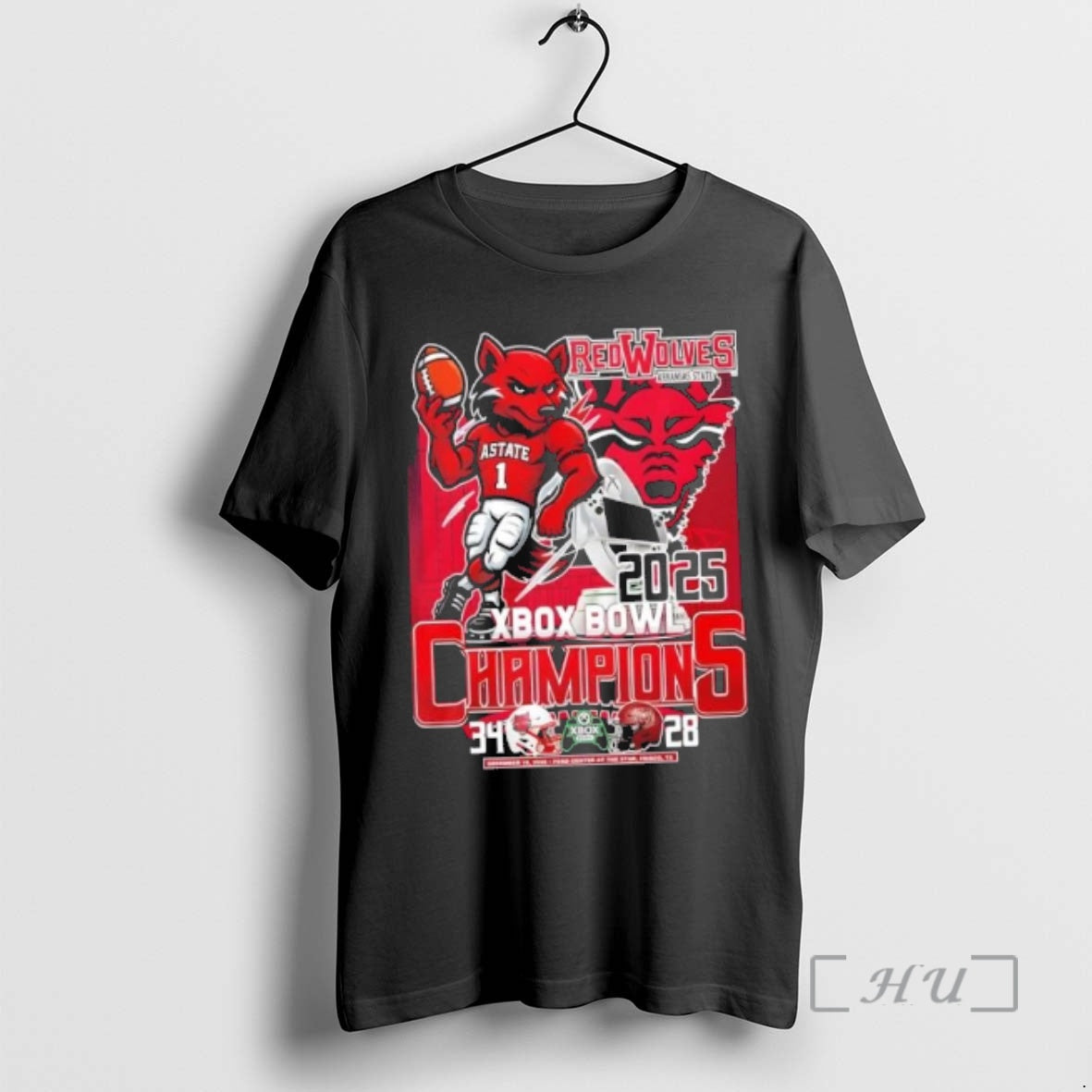 Trending 2025 Xbox Bowl Champions Red Wolves Arkansas State Mascot T-Shirts, Hoodie, Sweatshirt | WearSparks.com