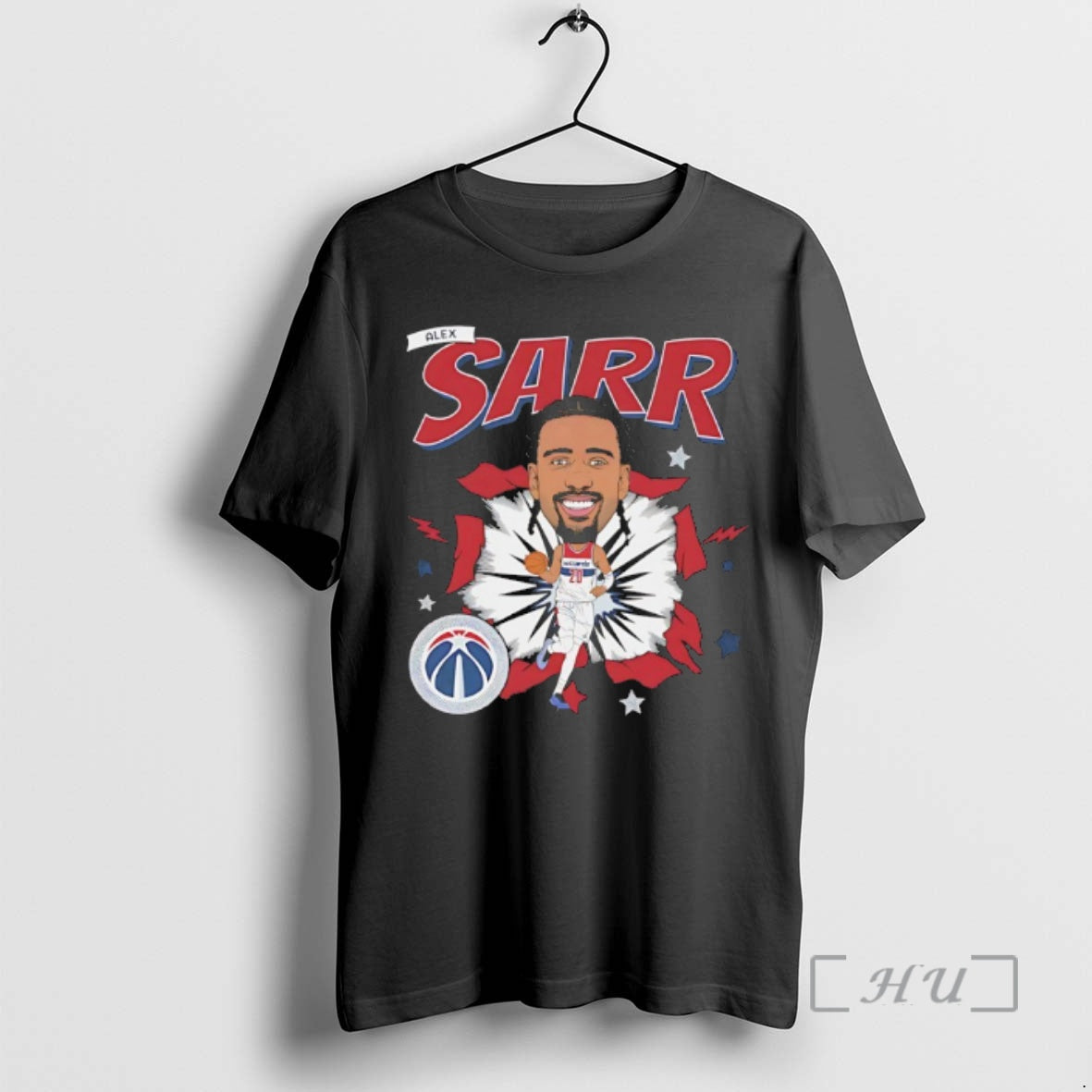 Trending Alex Sarr Washington Wizards Basketball Player Caricature T-Shirts, Hoodie, Sweatshirt | WearSparks.com