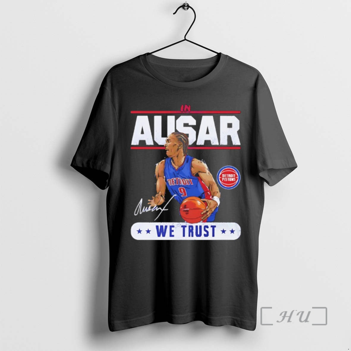 Trending Ausar Thompson Detroit Pistons In Ausar We Trust Signature T-Shirts, Hoodie, Sweatshirt | WearSparks.com